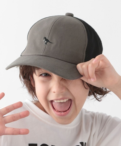 GLOBAL WORK(グローバルワーク)の「DRY/洗える抗菌CAP/キッズ/274224(キャップ・キッズ・ブラック/ベージュ/ライトブルー/ライトパープル/ライトピンク/ダークグレー/グリーン/その他/チャコールグレー/ピンク系その他3・MEDIUM/LARGE)」の4枚目の写真