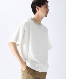 配色タックTシャツ