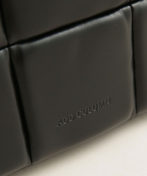 ADD CULUMN（アドカラム）の「ADD CULUMN/ＰＵＦＦ ボストンバッグ（ボストンバッグ・レディース・ブラック/ベージュ/ブラウン・FREE）」の8枚目の写真