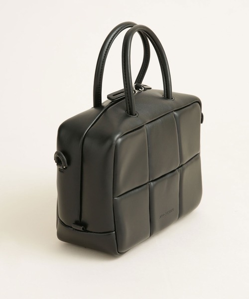 ADD CULUMN（アドカラム）の「ADD CULUMN/ＰＵＦＦ ボストンバッグ（ボストンバッグ・レディース・ブラック/ベージュ/ブラウン・FREE）」の11枚目の写真