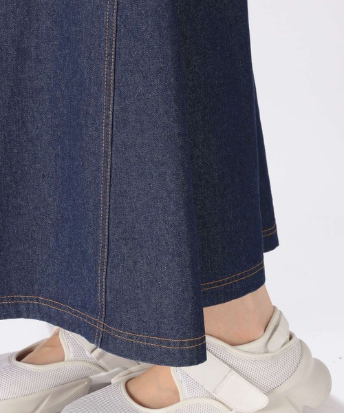 niko and...（ニコアンド）の「[niko and ...JEANS 2022AW]デニムパネルスカート（スカート・レディース・ライトブルー/ブルー・SMALL/MEDIUM/LARGE）」の9枚目の写真