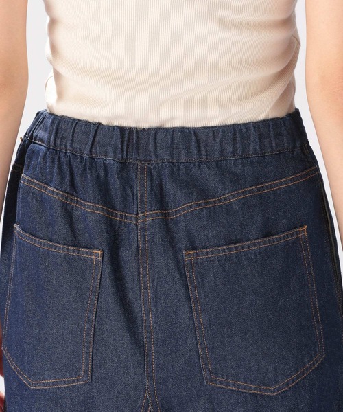 niko and...（ニコアンド）の「[niko and ...JEANS 2022AW]デニムパネルスカート（スカート・レディース・ライトブルー/ブルー・SMALL/MEDIUM/LARGE）」の10枚目の写真