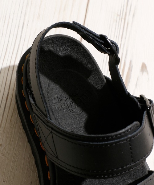 And A（アンドエー）の「Dr.Martens ドクターマーチン / Voss Quad ヴォス クアッド 厚底レザーストラップサンダル（サンダル・レディース・ブラック・23cm/24cm）」の7枚目の写真