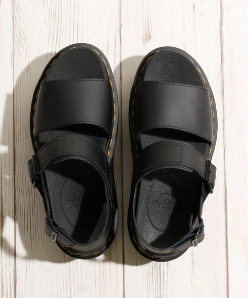 And A（アンドエー）の「Dr.Martens ドクターマーチン / Voss Quad ヴォス クアッド 厚底レザーストラップサンダル（サンダル・レディース・ブラック・23cm/24cm）」の11枚目の写真