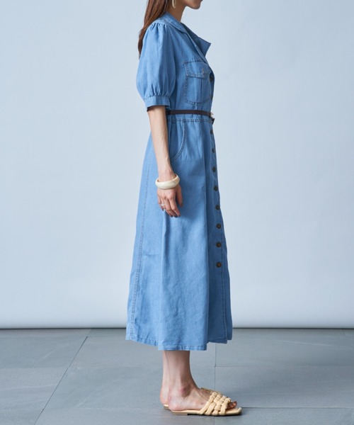 デニムのワンピース 楽天市場】【楽天スーパーSALE☆50%OFF】【夏新作】キャミワンピ