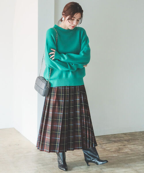 B:MING by BEAMS(ビーミングバイビームス)の「B:MING by BEAMS / アンゴラ ストレッチ プルオーバー(ニット/セーター・レディース・ベージュ/ラベンダー/グリーン/オフホワイト・FREE)」の18枚目の写真