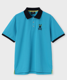 サイコバニー　カモバニー　ポロシャツ Psycho Bunny（サイコバニー）の「[GOLF] ワンポイント ネオン