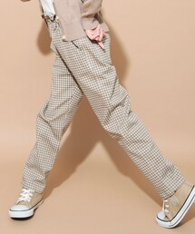 BRANSHES | 【マカロンパンツ】テーパードシルエットロングパンツ(チノパンツ)