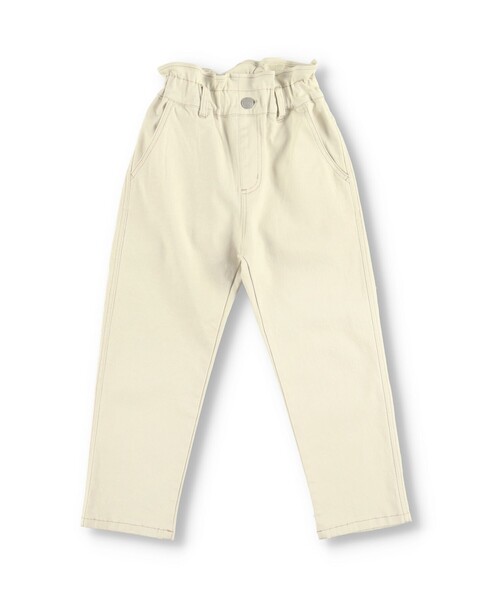 BRANSHES(ブランシェス)の「【マカロンパンツ】テーパードシルエットロングパンツ(チノパンツ・キッズ・ブラウン/ピンク/ブラック/アイボリー/ネイビー/ライトグリーン/その他1・160/100/140/130/120/150/110/90)」の14枚目の写真