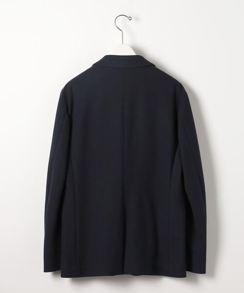 green label relaxing(グリーンレーベルリラクシング)の「ECO ハニカムジャージ 2B ジャケット -ウォッシャブル-(テーラードジャケット・メンズ・ネイビー/グレー・S/M/L/XL)」の9枚目の写真