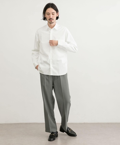 THOMAS MASON（トーマス メイソン）の「トーマスメイソンレギュラーフィットシャツ（シャツ/ブラウス・メンズ・ロイヤルブルー/ネイビー/ホワイト/ストライプ・LARGE/SMALL/MEDIUM）」の6枚目の写真