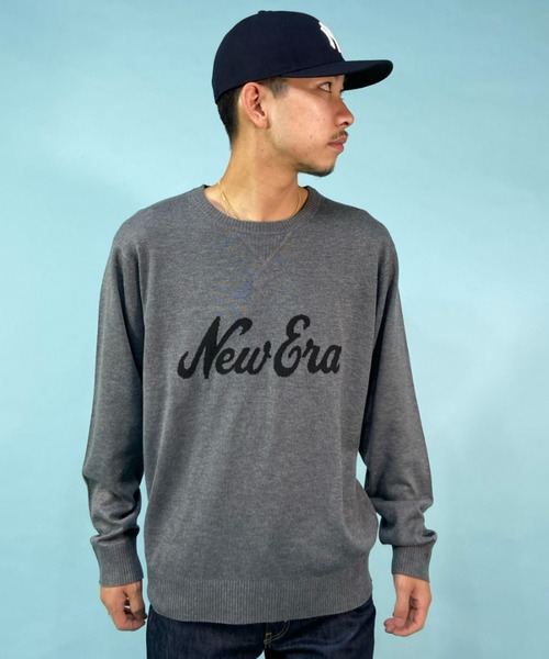 NEW ERA(ニューエラ)の「【ZOZOTOWN限定】NEW ERA/ニューエラ ゴルフ クルーネックセーター/ブランドロゴ ワンポイント/プルオーバーニット 13331039/13331040(ニット/セーター・メンズ・ブラック/グレー・M/L/XL/XXL)」の3枚目の写真