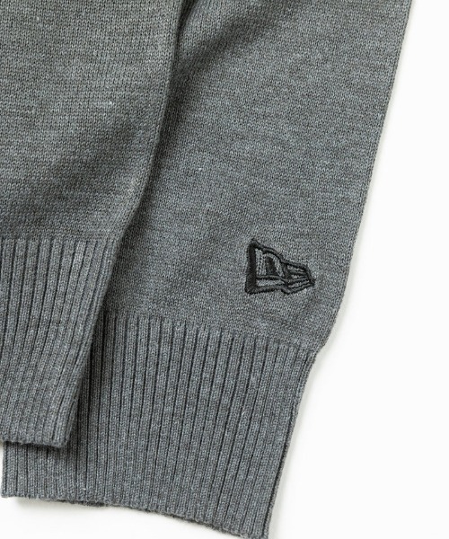 NEW ERA(ニューエラ)の「【ZOZOTOWN限定】NEW ERA/ニューエラ ゴルフ クルーネックセーター/ブランドロゴ ワンポイント/プルオーバーニット 13331039/13331040(ニット/セーター・メンズ・ブラック/グレー・M/L/XL/XXL)」の14枚目の写真