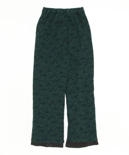 TRANOI(トラノイ)の「TRANOI ジャガードパンツ(その他パンツ・レディース・グリーン・FREE)」の6枚目の写真