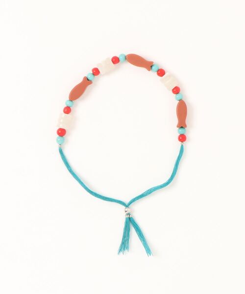 チャイハネ(チャイハネ)の「【チャイハネ】フェティフィッシュMEN'Sブレスレット(ブレスレット・メンズ・グリーン/ブルー/レッド/ブラック/ホワイト・FREE)」の5枚目の写真