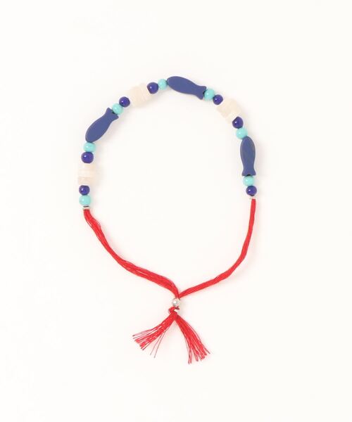 チャイハネ(チャイハネ)の「【チャイハネ】フェティフィッシュMEN'Sブレスレット(ブレスレット・メンズ・グリーン/ブルー/レッド/ブラック/ホワイト・FREE)」の4枚目の写真