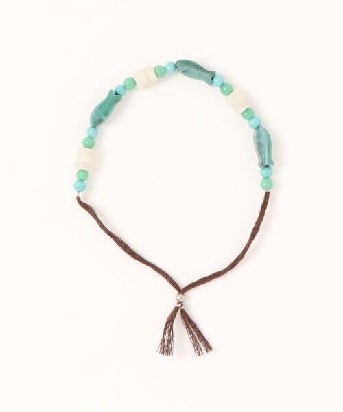 チャイハネ(チャイハネ)の「【チャイハネ】フェティフィッシュMEN'Sブレスレット(ブレスレット・メンズ・グリーン/ブルー/レッド/ブラック/ホワイト・FREE)」の3枚目の写真