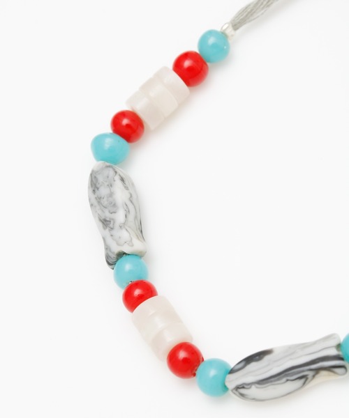 チャイハネ(チャイハネ)の「【チャイハネ】フェティフィッシュMEN'Sブレスレット(ブレスレット・メンズ・グリーン/ブルー/レッド/ブラック/ホワイト・FREE)」の6枚目の写真