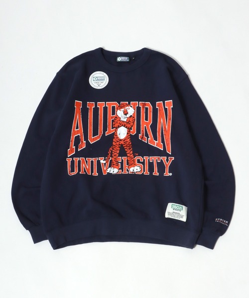 DISCUS ATHLETIC(ディスカス アスレチック)の「DISCUS ATHLETIC × UNIV オーバーン大学カレッジロゴプリントスウェットトレーナー(スウェット・レディース・グリーン/グレー/ネイビー/ホワイト・M/L)」の4枚目の写真