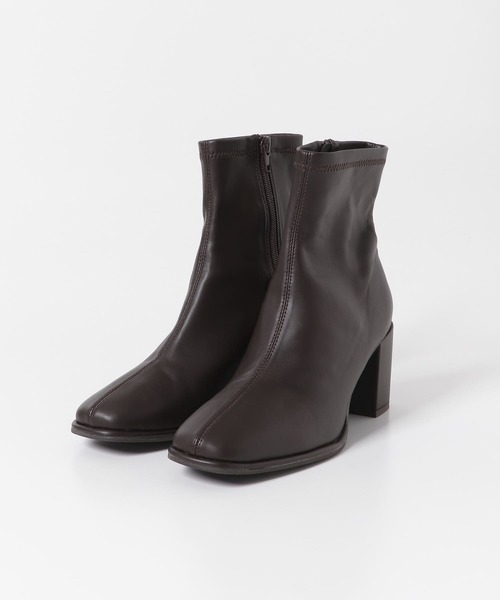 スクエアトウセンターシームストレッチブーツ