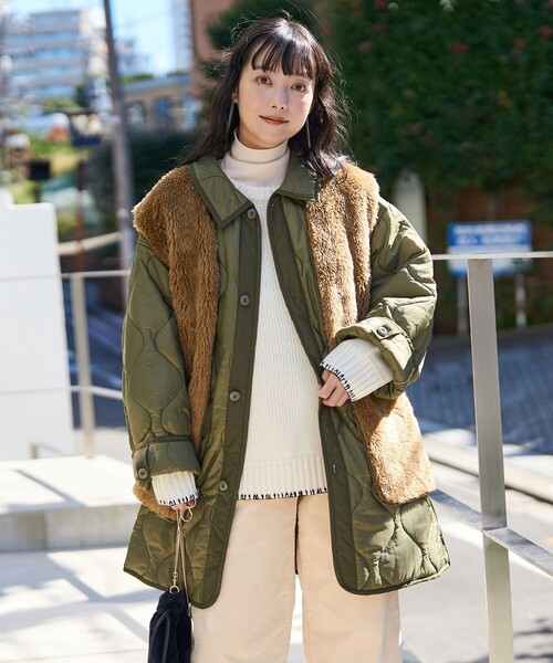 FREAK'S STORE(フリークスストア)の「ファーベスト(ベスト・レディース・ブラウン・フリ-)」の17枚目の写真