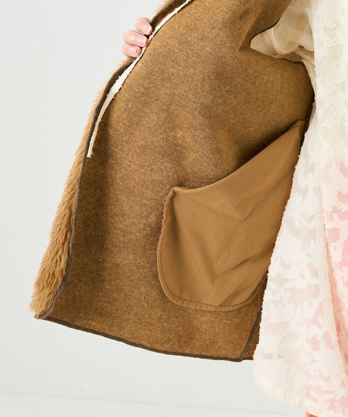 FREAK'S STORE(フリークスストア)の「ファーベスト(ベスト・レディース・ブラウン・フリ-)」の8枚目の写真