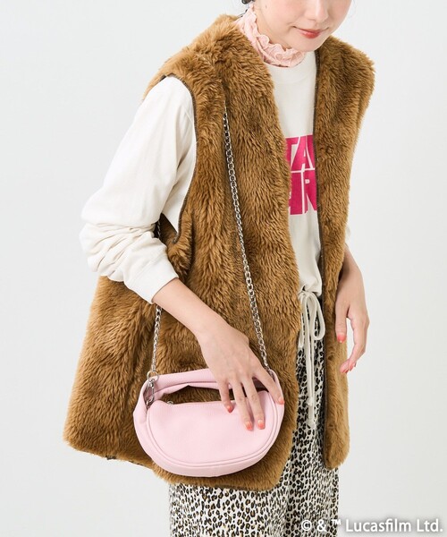 FREAK'S STORE(フリークスストア)の「ファーベスト(ベスト・レディース・ブラウン・フリ-)」の9枚目の写真