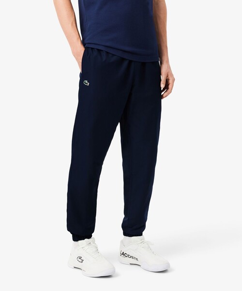 LACOSTE（ラコステ）の「【EC限定】ダイヤリップストップトラックパンツ（タオル・メンズ・ホワイト/ブラック/ネイビー・2/3/4/5）」の3枚目の写真