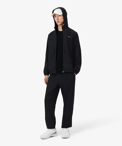 LACOSTE（ラコステ）の「【EC限定】ダイヤリップストップトラックパンツ（タオル・メンズ・ホワイト/ブラック/ネイビー・2/3/4/5）」の4枚目の写真