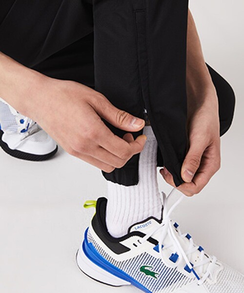 LACOSTE（ラコステ）の「【EC限定】ダイヤリップストップトラックパンツ（タオル・メンズ・ホワイト/ブラック/ネイビー・2/3/4/5）」の8枚目の写真