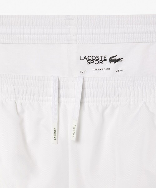 LACOSTE（ラコステ）の「【EC限定】ダイヤリップストップトラックパンツ（タオル・メンズ・ホワイト/ブラック/ネイビー・2/3/4/5）」の16枚目の写真