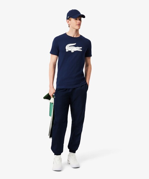 LACOSTE（ラコステ）の「【EC限定】ダイヤリップストップトラックパンツ（タオル・メンズ・ホワイト/ブラック/ネイビー・2/3/4/5）」の19枚目の写真