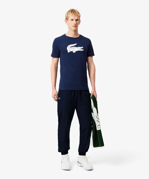 LACOSTE（ラコステ）の「【EC限定】ダイヤリップストップトラックパンツ（タオル・メンズ・ホワイト/ブラック/ネイビー・2/3/4/5）」の20枚目の写真