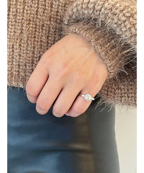 GYDA(ジェイダ)の「JEYSUS G COIN リング(リング・レディース・シルバー/ゴールド・FREE)」の4枚目の写真