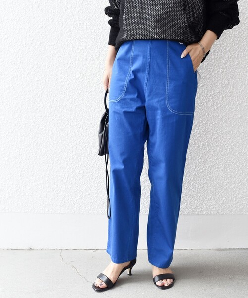 SHIPS(シップス)の「*【SHIPS別注】StanRay:テーパードランチパンツ(セットアップ対応)◇(その他パンツ・レディース・ブラック/サンドベージュ/ブルー/ライトピンク/ピンク・SMALL/MEDIUM/LARGE)」の11枚目の写真