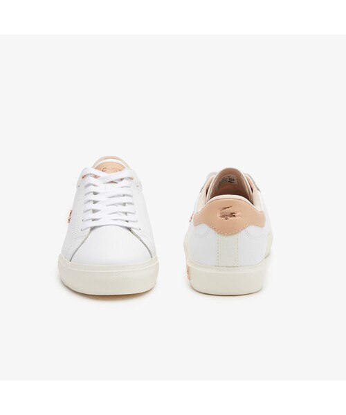 LACOSTE（ラコステ）の「ウィメンズPOWERCOURT 222 5 SFA（スニーカー・レディース・ホワイト・24.5cm/23.0cm/22.5cm/24.0cm/23.5cm）」の5枚目の写真