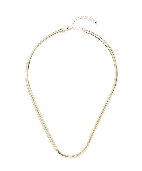 N.（N. Natural Beauty Basic）（エヌエヌナチュラルビューティーベーシック）の「２連チェーンネックレス（ネックレス・レディース・シルバー/ゴールド・FREE）」の7枚目の写真