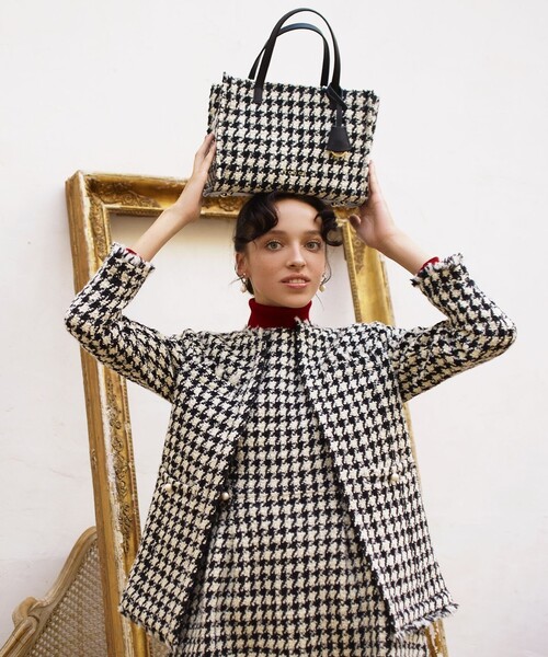 TOCCA(トッカ)の「PUZZLE BAG バッグ(トートバッグ・レディース・ブラック系・F)」の19枚目の写真