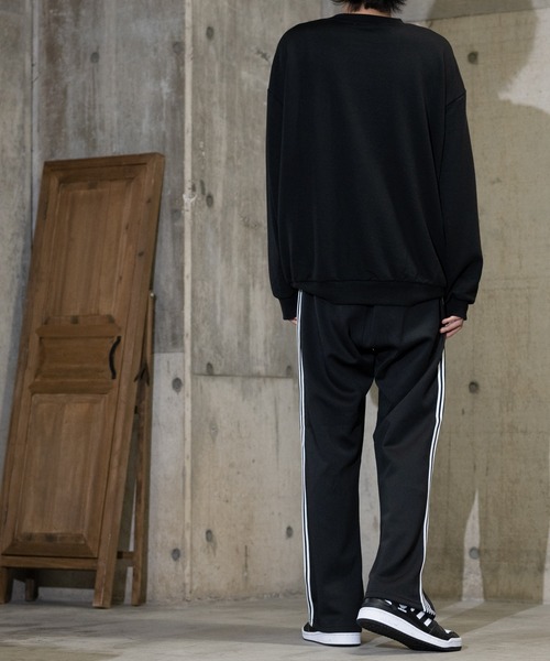 JOHN'S CLOSET(ジョンズクローゼット)の「【13】ワンポイント刺繍 ジャージー トラックパンツ(その他パンツ・メンズ・ブラック/グリーン/ワイン/ブルー/ワイン系1/ブラウン/サンドベージュ/チャコールグレー/クリーム・MEDIUM/LARGE)」の12枚目の写真