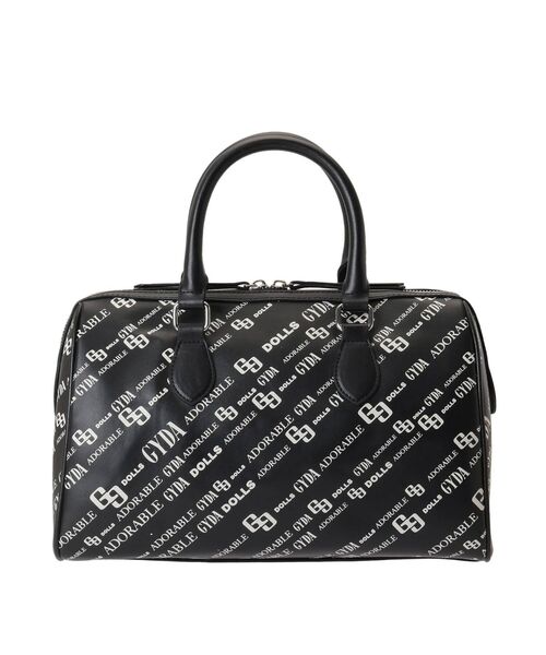 GYDA（ジェイダ）の「GYDA MONOGRAM PATTERN ボストンバッグ（ボストンバッグ・レディース・ブラック/アイボリー・FREE）」の18枚目の写真