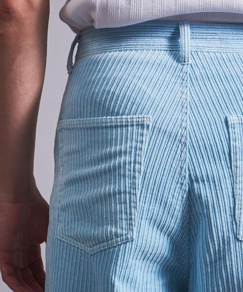 MONKEY TIME（モンキータイム）の「＜monkey time＞ CORDUROY 1P WIDE PANTS/パンツ（その他パンツ・メンズ・ブラック/ターコイズブルー・S/M/L）」の7枚目の写真