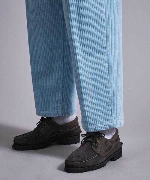 MONKEY TIME（モンキータイム）の「＜monkey time＞ CORDUROY 1P WIDE PANTS/パンツ（その他パンツ・メンズ・ブラック/ターコイズブルー・S/M/L）」の11枚目の写真