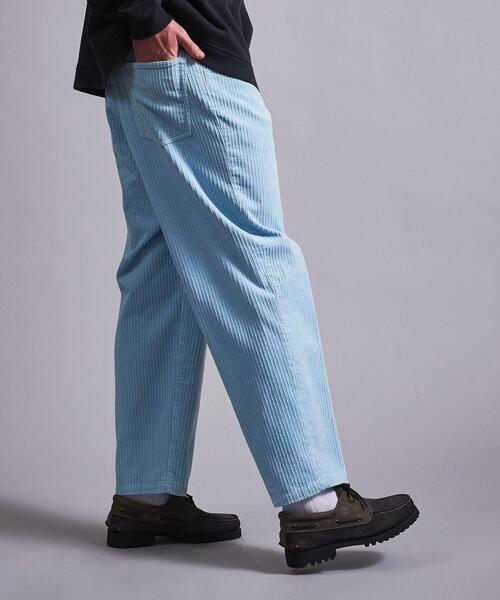 MONKEY TIME（モンキータイム）の「＜monkey time＞ CORDUROY 1P WIDE PANTS/パンツ（その他パンツ・メンズ・ブラック/ターコイズブルー・S/M/L）」の15枚目の写真