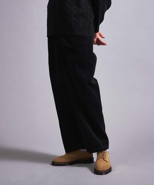 MONKEY TIME（モンキータイム）の「＜monkey time＞ CORDUROY 1P WIDE PANTS/パンツ（その他パンツ・メンズ・ブラック/ターコイズブルー・S/M/L）」の20枚目の写真
