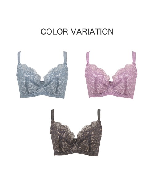 BRADELIS NEWYORK(ブラデリスニューヨーク)の「クイックサポートブラ22A1 ブラデリス グラマー向け(ブラジャー・レディース・ブルー/ダークブラウン/ピンク・F75/F80/F85/G75/G80/G85/H75/H80/H85)」の16枚目の写真