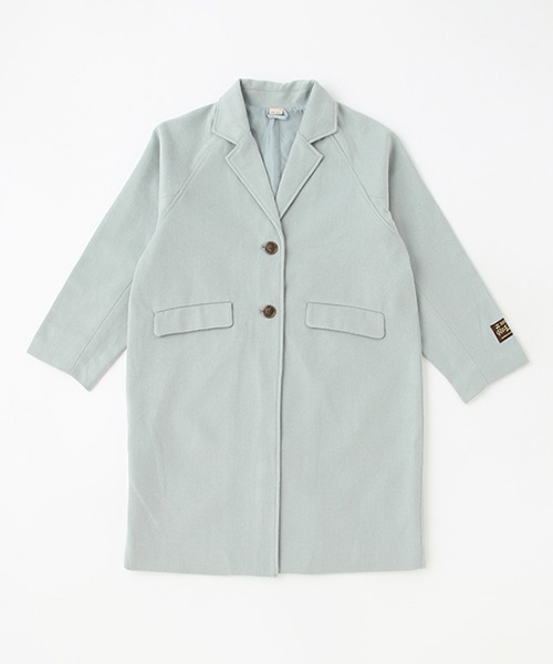 petit main(プティマイン)の「【リンク】チェスターコート(チェスターコート・キッズ・ライトブルー/マルチ・S/M)」の16枚目の写真