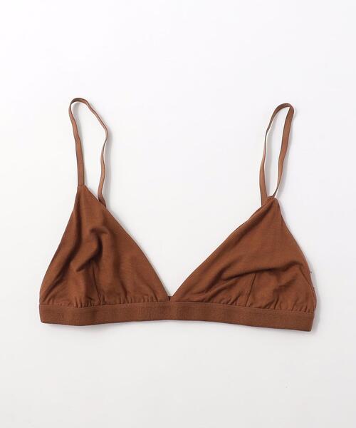 Steven Alan(スティーブンアラン)の「<BASERANGE>MISSISSIPPI BRA OCULAR/ブラ(ブラジャー・レディース・ブラウン・S)」の1枚目の写真