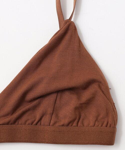 Steven Alan(スティーブンアラン)の「<BASERANGE>MISSISSIPPI BRA OCULAR/ブラ(ブラジャー・レディース・ブラウン・S)」の3枚目の写真