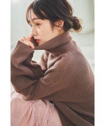 N WITH. | ドロストタートルニット(ニット/セーター)