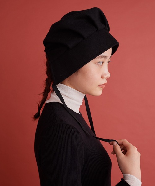 Malle（マル）の「Ｍalle ハット　NO.3（ハット・レディース・ブラック・FREE）」の2枚目の写真